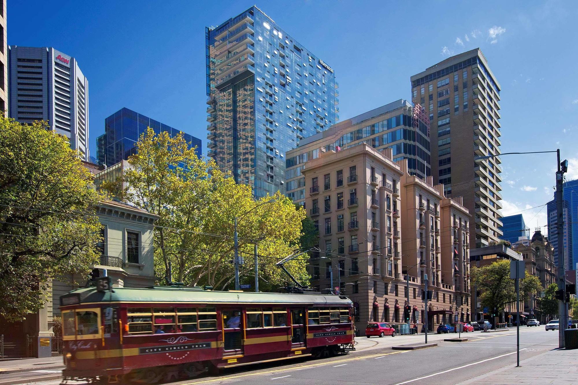 Sheraton Melbourne Hotel Exterior foto